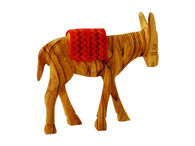 Olive Wood Donkey (5 inches in Height)