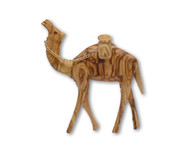 Olive Wood Camel With Water Jars (6.25 inches in Height)