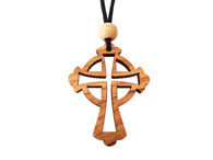 Olive Wood Celtic Cross 1.6 inches in Height