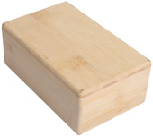 The attractive Natural Fitness Bamboo Yoga Blocks allow you to improve your yoga practice while achieving more environmental balance. They are made of bamboo, a sustainable natural resource, and provide strength and stability. Feel good about reducing your eco-footprint while advancing your practice with these blocks. 6 Inch x 9 Inch x 3 Inch