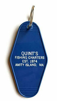 Jaws Quint's Fishing Charters "Shark Hunting Experts" Inspired Keychain