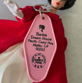Barbie Dream House Barbie Themed Keychain 