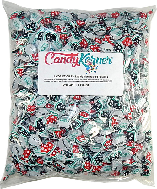 Chips Licorice Jujubes 1lb CandyKorner