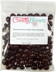 Espresso Beans |Dark Chocolate Covered Espresso Beans 1/2 Pound ( 8 OZ )