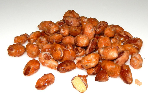 Sconza Butter Toffee Almonds | Almonds Covered in Butter Toffee 2 Pound ( 32 Ounce ) By CandyKorner