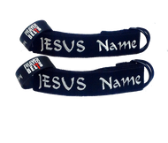 PrayerBelt Combo #3 - "In JESUS Name We Pray" (2 Belts included Plus FREE Matching Wristbands)