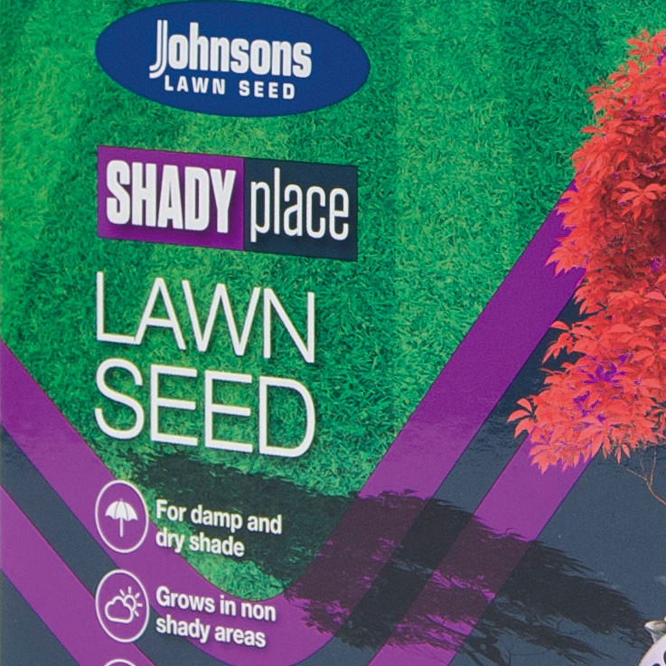 Johnsons 'Shady Place' lawn seed 1kg (for 40sq m) Bunkers Hill Plant Nursery