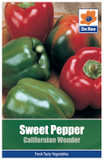 Sweet Pepper 'Californian Wonder' (Capsicum) Seeds