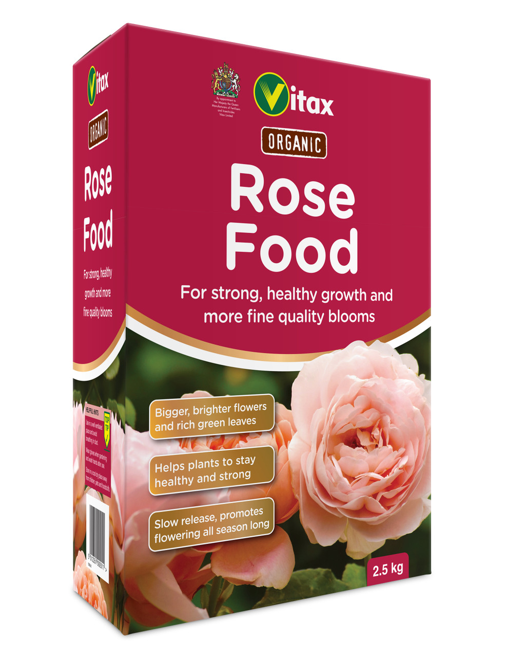 Concime Per Rose Vitax Organic 0.9kg - Fertilizzante Organico Per Piante Di Rose - Foto 4