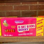 Suet block (with berry) - box of 10