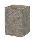 Cut Stone Tall Cube - 4 sizes