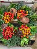 Large premium fruit wreaths
