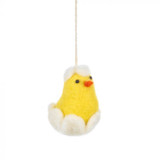 Handmade Felt Baby Chicklet Hanging Easter Decoration