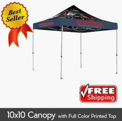 Canopy 10' -  Full Package Dye Sub    FREE SHIPPING