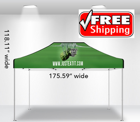 Canopy 10' x 15' Full Package -  Dye Sub FREE SHIPPING