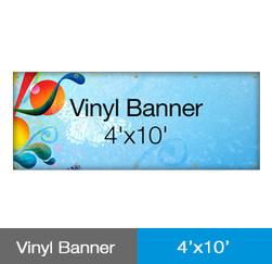 Vinyl Banner 4'x10'