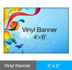 Vinyl Banner 4' x 6'