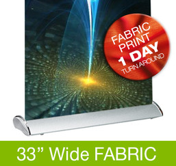 Scroll 33"  Fabric  Full Package            Hardware + Print + Carry Bag