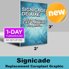 Signicade - Replacement Coroplast Graphic  