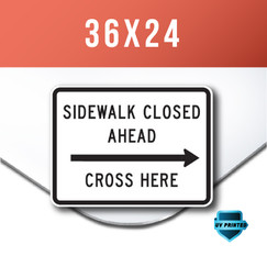 Aluminum Sign - 36" x 24"