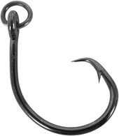 Mustad R39942NP-BN 3X Strong Demon Perfect Offset Circle Ringed Hooks