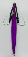 250 Gram "Purple Glow " Jigs with 5/0 5X BKK Hooks 