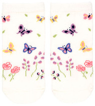 Organic Baby Socks Jacquard Spring