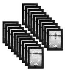 5x7 Frame for 5x7 Picture Black Wood (20 Pcs per Box)