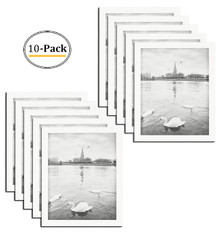 8x10 Frame for 8x10 Picture White Wood (10 Pcs per Box)