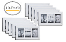 8.5x16.3 Frame for Three 5x7 Pictures Wood Wood (10 Pcs per Box)