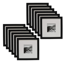 8x8 Frame for 4x4 Picture Black Wood (12 Pcs per Box)