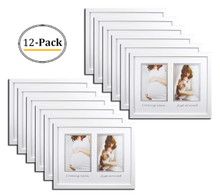 11x14 Frame for Two 5x7 Picture White Wood (12 Pcs per Box)