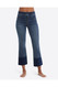 SPANX Cropped Flare Jeans in Medium Wash
