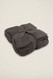 Barefoot Dreams CozyChic® Ribbed Throw Charcoal