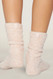 Barefoot Dreams CozyChic® Heathered Women's Socks Dusty Rose