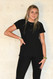 Annie Spanx Perfect Length Top Short Sleeve Black 
