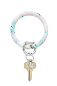 Oventure Pastel Marble Silicone Big O Key Ring 
