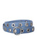 Jelly Belt with Grommets Blue 