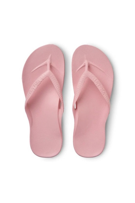 Archies Pink Arch Support Flip Flops 