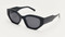 Z Supply Love Sick Sunglasses Polished Black-Grey 