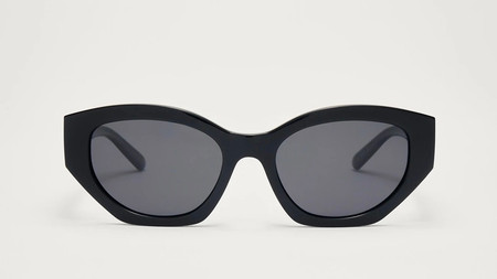 Z Supply Love Sick Sunglasses Polished Black-Grey 