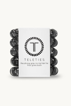 Teleties Jet Black Set of 5 Tiny