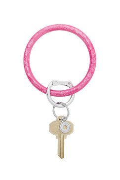  Oventure Pink Topaz- Resin Big O Key Ring