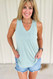 Arianne Another Love Esther Pocket Tank Dried Sage