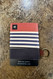 Thread Navy/Brown Stripe Elastic Wallet