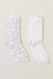 Barefoot Dreams CC Women’s BITW 2 Pair Sock Set Cream/Stone