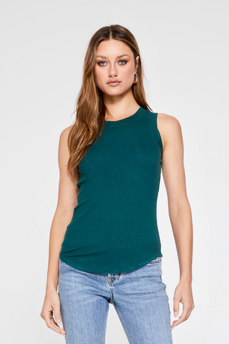 Another Love Cleo Tank Emerald One Hip Mom Klein TX