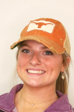 Bridget Texas Longhorn Cap