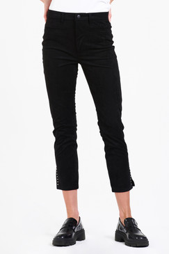 Dear John Stella Slim Super High Rise Cropped-Black