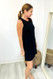 Jennifer Another Love Justine Ribbed Dress Black